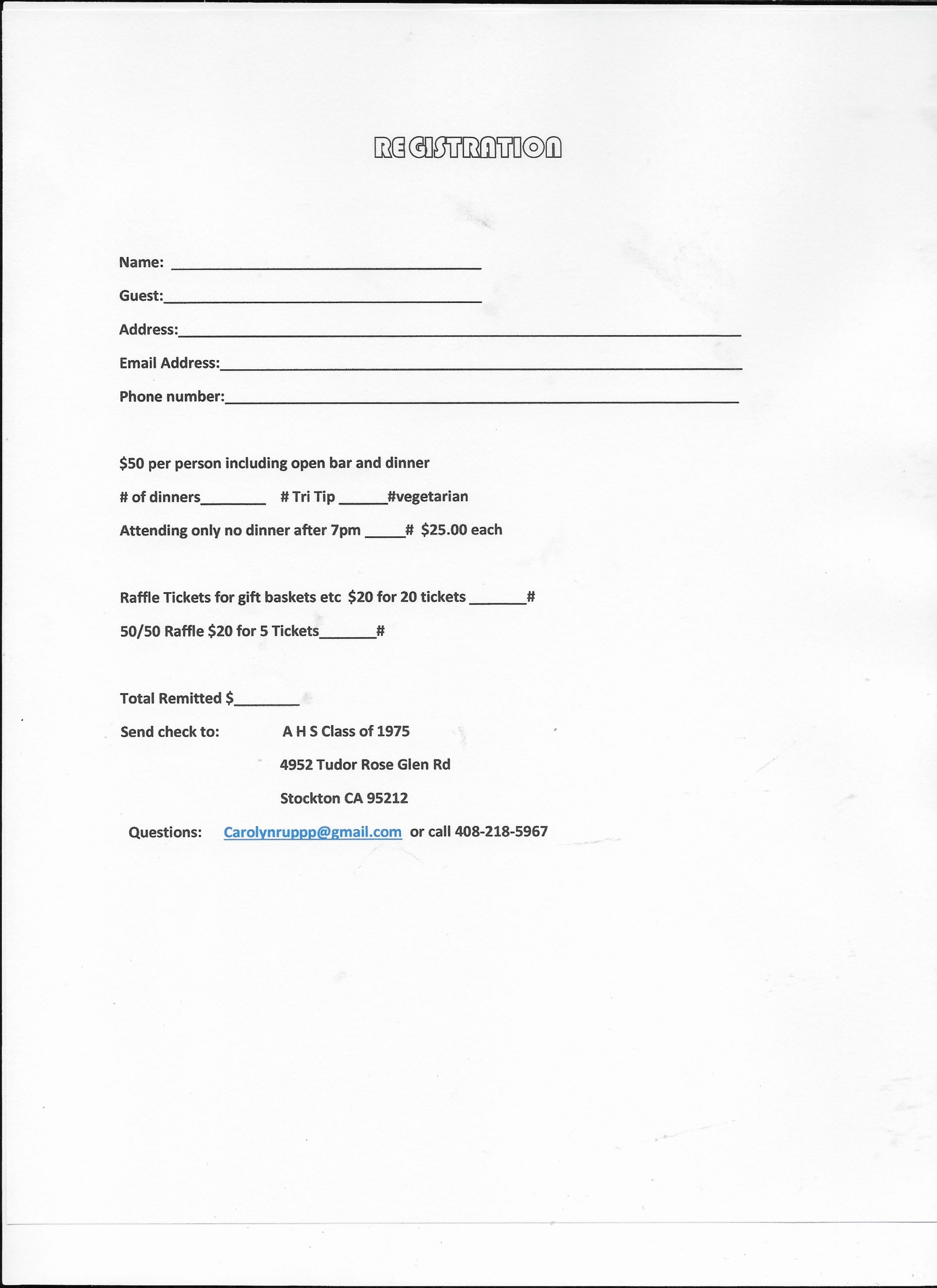 Class of 1975 45th Reunion Atwater High School Alumni Association